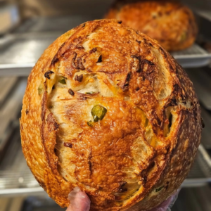 Jalapeño and Cheddar Sourdough